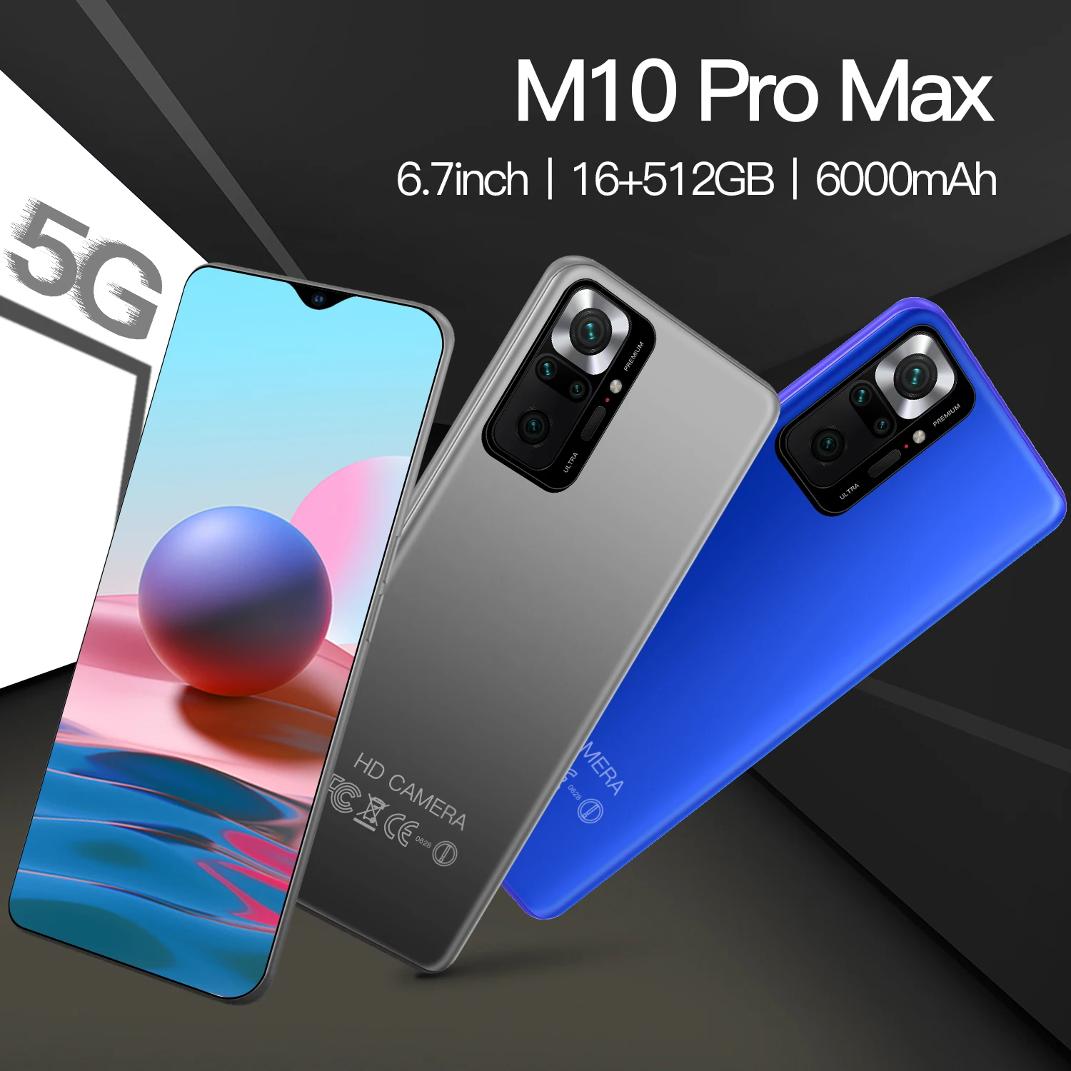 New MI 10 Pro Smartphone With 6.7 Inch Water Drop Screen 16GB+512GB Ten-Core 4G 5G Dual SIM Global Version Android mobile phones
New MI 10 Pro Smartphone With 6.7 Inch Water Drop Screen 16GB+512GB Ten-Core 4G 5G Dual SIM Global Version Android mobile phones