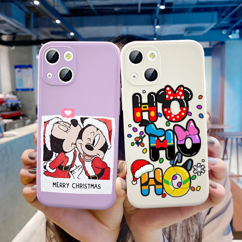 Phone Case For Apple iPhone 13 12 mini 11 8 7 6 XS XR SE 2020 Pro Max Plus Mickey Minnie Christmas Liquid Silicone Soft
Phone Case For Apple iPhone 13 12 mini 11 8 7 6 XS XR SE 2020 Pro Max Plus Mickey Minnie Christmas Liquid Silicone Soft