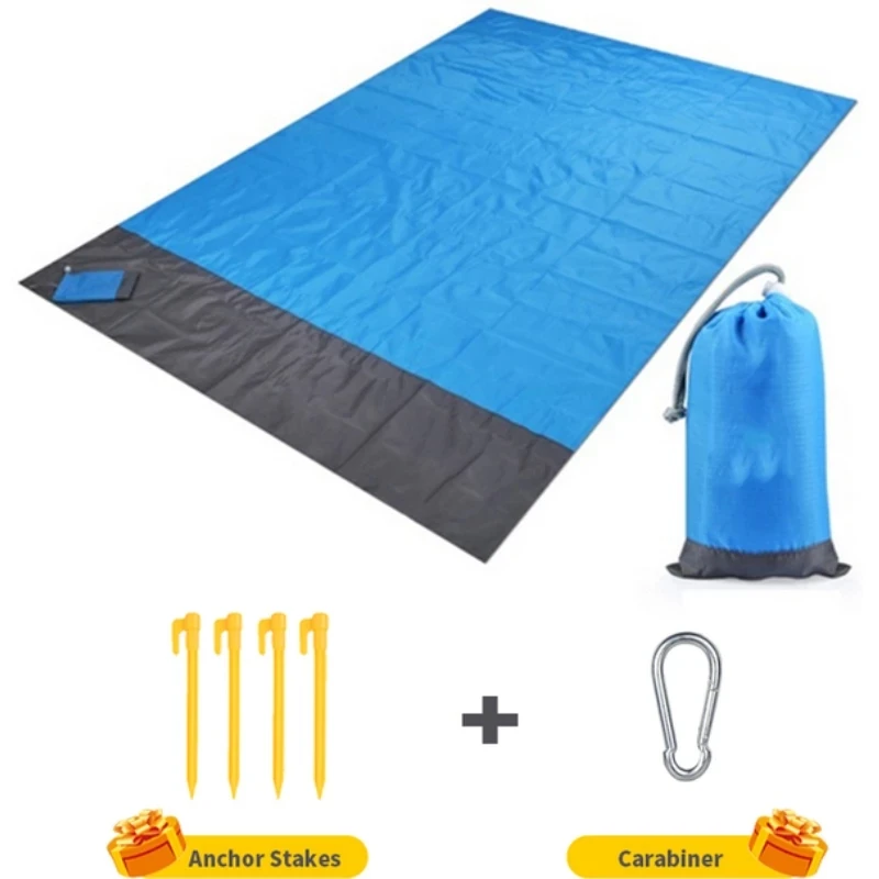 New Outdoor Nylon Pocket, Portable Mini Waterproof Plaid, Moisture-Proof Beach Picnic Blanket Picnic Mat
New Outdoor Nylon Pocket, Portable Mini Waterproof Plaid, Moisture-Proof Beach Picnic Blanket Picnic Mat
