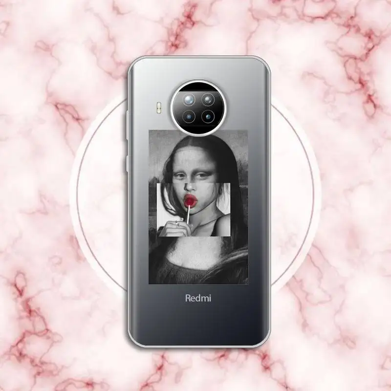 Art Aesthetic David Mona Lisa Phone Case Transparent for Xiaomi Redmi note 10 t 8 9 pro lite 11
Art Aesthetic David Mona Lisa Phone Case Transparent for Xiaomi Redmi note 10 t 8 9 pro lite 11
