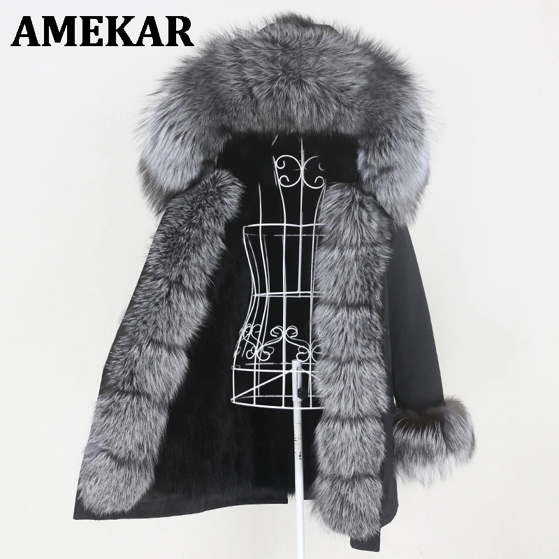 2021 Winter Jacket Women Long Parka Real Fox Fur Coat Natural Raccoon Fur Collar Hood Thick Warm Streetwear Parkas New
2021 Winter Jacket Women Long Parka Real Fox Fur Coat Natural Raccoon Fur Collar Hood Thick Warm Streetwear Parkas New