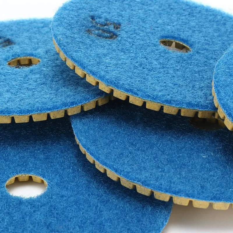 10 Pcs Diamond Polishing Pads Kit 4 Inch 100mm Wet Dry Granite Stone Concrete Marble Polishing Grinding Discs Set
10 Pcs Diamond Polishing Pads Kit 4 Inch 100mm Wet Dry Granite Stone Concrete Marble Polishing Grinding Discs Set