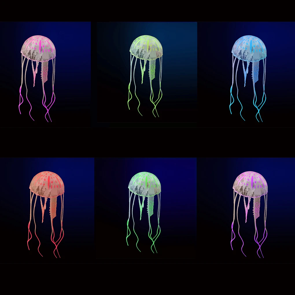 Colorful Artificial Glowing Effect Jellyfish Fish Tank Aquarium Decor Mini Submarine Ornament Decoration Aquatic Pet Supplies
Colorful Artificial Glowing Effect Jellyfish Fish Tank Aquarium Decor Mini Submarine Ornament Decoration Aquatic Pet Supplies