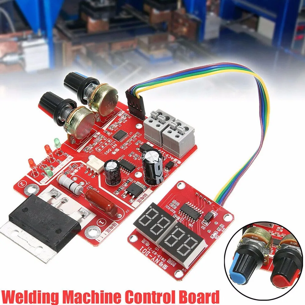 Spot Welder 40A/100A DIY NY-D01 Mini Spot Welding Machine Controller Board Time Current Control Panel Modules Welding Tool
Spot Welder 40A/100A DIY NY-D01 Mini Spot Welding Machine Controller Board Time Current Control Panel Modules Welding Tool