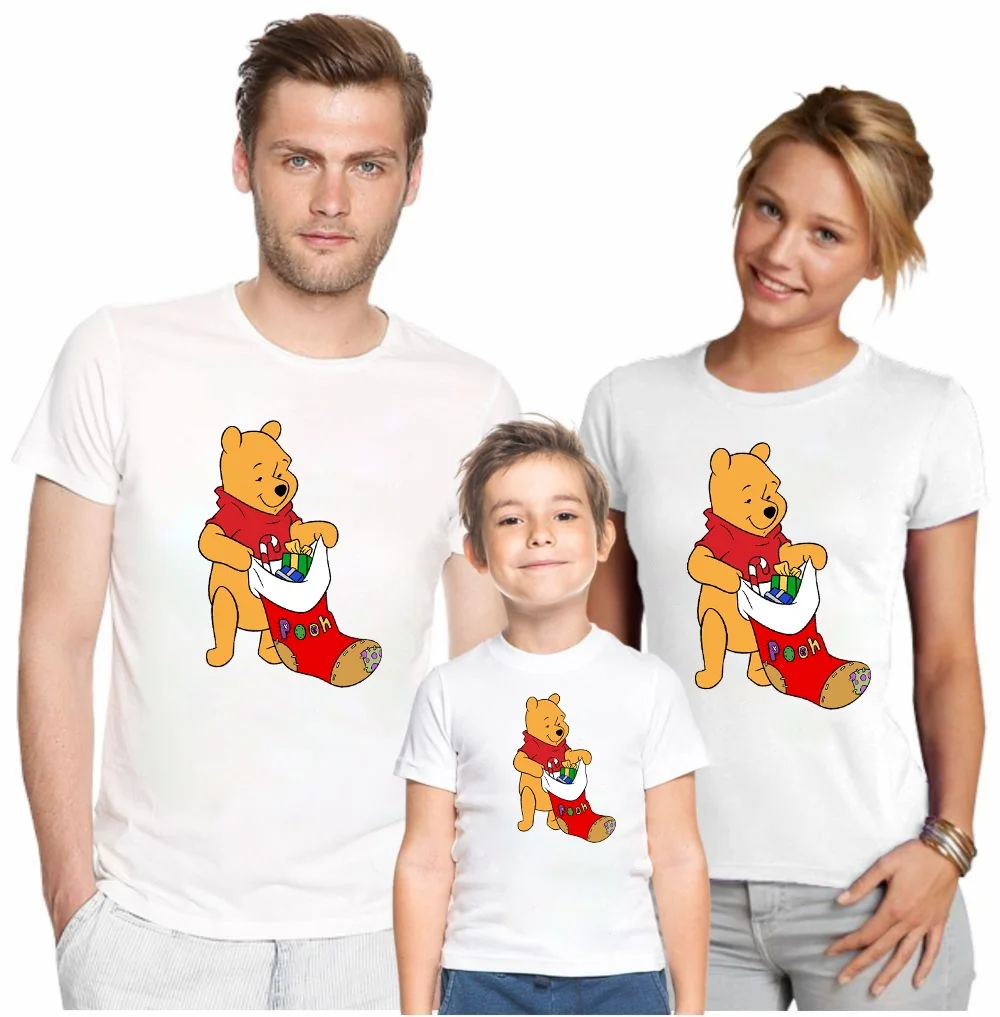 New Fashion Disney Family Matching Clothes Summer Short Sleeve Christmas Pooh Print Daddy Mommy Kid T-shirts Family Look T Shirt
New Fashion Disney Family Matching Clothes Summer Short Sleeve Christmas Pooh Print Daddy Mommy Kid T-shirts Family Look T Shirt