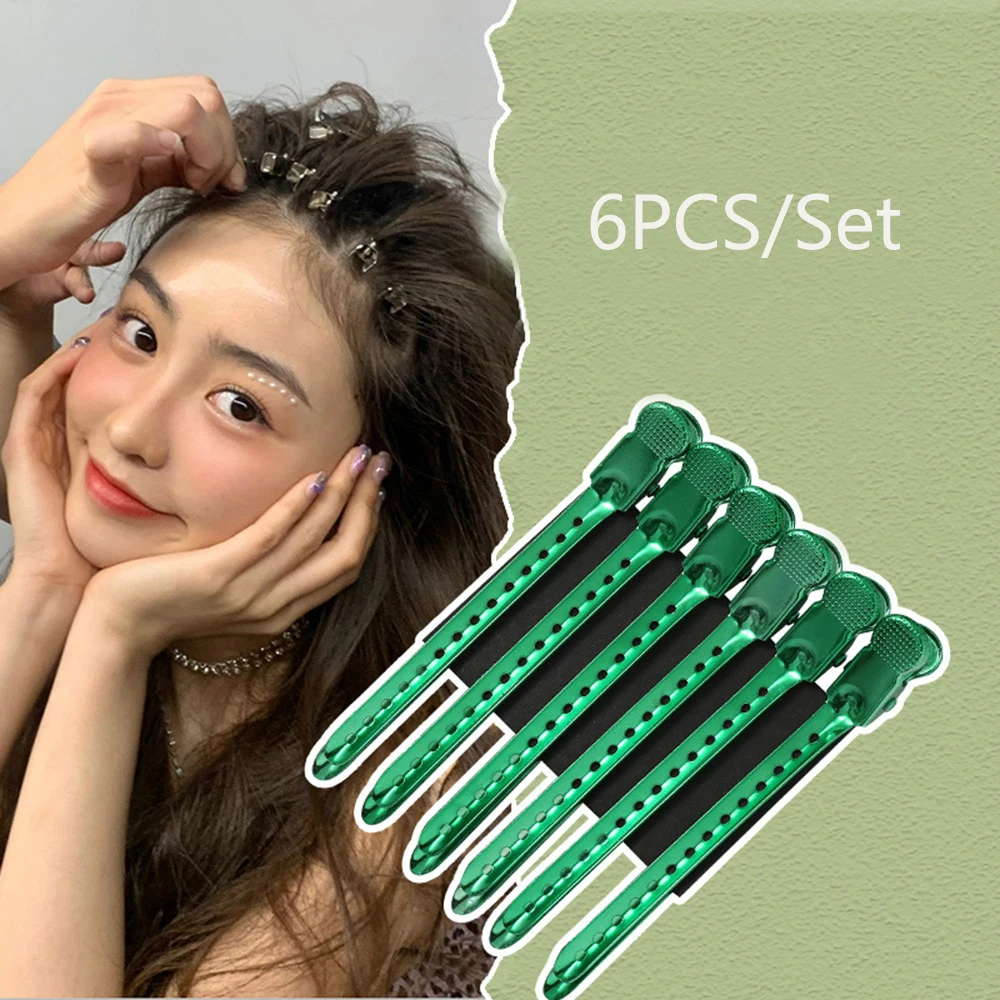 6PCS Professional Seamless Hairclip No Bend Crease Hairpin Makeup Clip Seamless Barrettes Salon Styling Fixed Accessories
6PCS Professional Seamless Hairclip No Bend Crease Hairpin Makeup Clip Seamless Barrettes Salon Styling Fixed Accessories