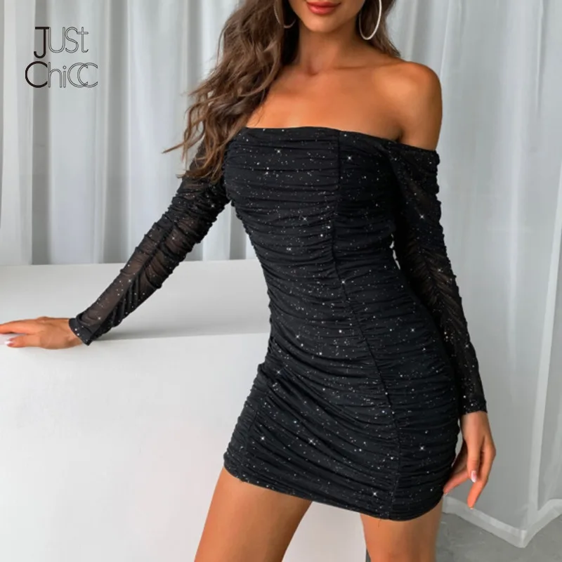 Justchicc Mesh Polka Dot Print Mini Dress Women Off Shoulder Ruched Bodycon Dresses Backless Glitter Sexy Party Summer Vestidos
Justchicc Mesh Polka Dot Print Mini Dress Women Off Shoulder Ruched Bodycon Dresses Backless Glitter Sexy Party Summer Vestidos
