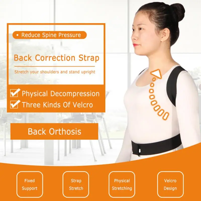 1 шт разводной спины Корректор осанки Новый профессиональный осанку Корректор осанки пояс для поддержки плеч и спины ремешок сзади инструм...
1 шт разводной спины Корректор осанки Новый профессиональный осанку Корректор осанки пояс для поддержки плеч и спины ремешок сзади инструм...