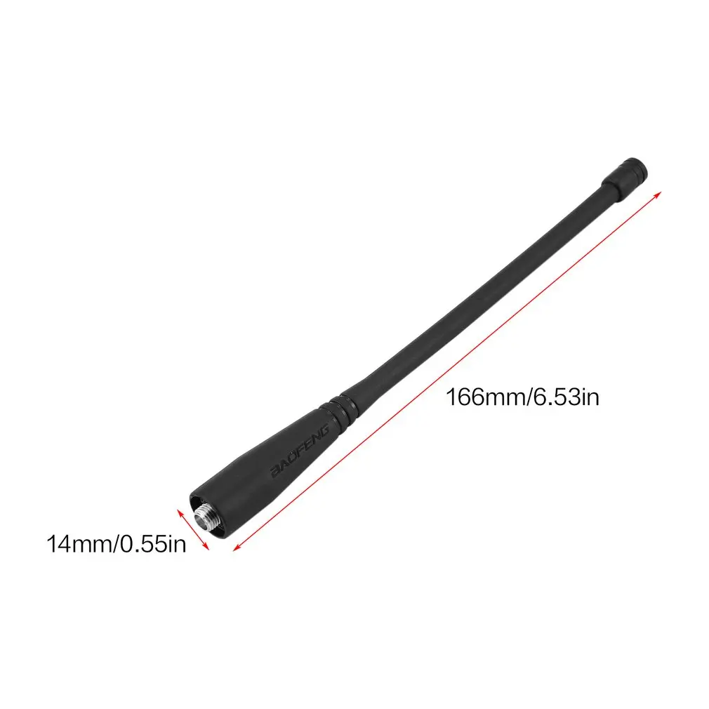 1PCS Original Baofeng Radio Antenna SMA-Female UHF/VHF 136-174/400-520 MHz for UV5R UV-82 GT-3 BaoFeng Radio Antenna
1PCS Original Baofeng Radio Antenna SMA-Female UHF/VHF 136-174/400-520 MHz for UV5R UV-82 GT-3 BaoFeng Radio Antenna