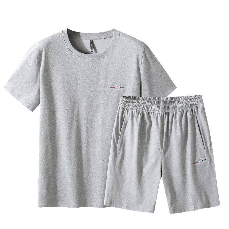 Summer 2021 New Youth plus size round neck short sleeve suit men's fat sports leisure suit
Summer 2021 New Youth plus size round neck short sleeve suit men's fat sports leisure suit