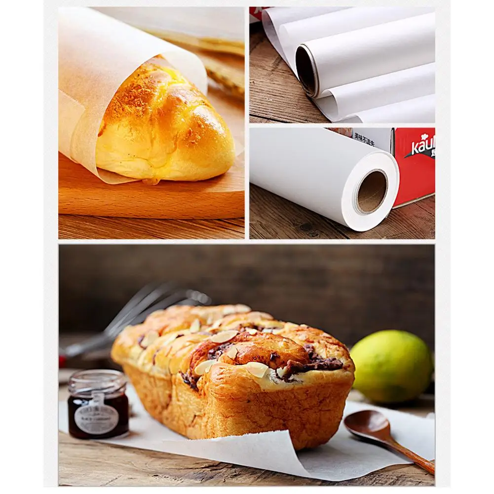 Baking Paper Barbecue Non-Stick Oil Absorbing Baking Sheet Pan Bottom Mat Bakery Tool Double-sided Oil-resistant BBQ Party Paper
Baking Paper Barbecue Non-Stick Oil Absorbing Baking Sheet Pan Bottom Mat Bakery Tool Double-sided Oil-resistant BBQ Party Paper