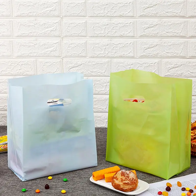 Plastic Bag With Handles Candy Color Food Storage Bag Party Wedding Gift Packing Bag 50pcs/lot
Plastic Bag With Handles Candy Color Food Storage Bag Party Wedding Gift Packing Bag 50pcs/lot