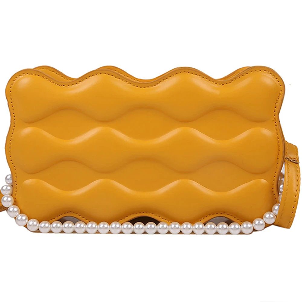 Women Summer Peal Handbags Ladies Brand Shoulder Bags Female Fashion Water Ripple Crossbody Bag Small Flaps For Girls 2021 New
Women Summer Peal Handbags Ladies Brand Shoulder Bags Female Fashion Water Ripple Crossbody Bag Small Flaps For Girls 2021 New