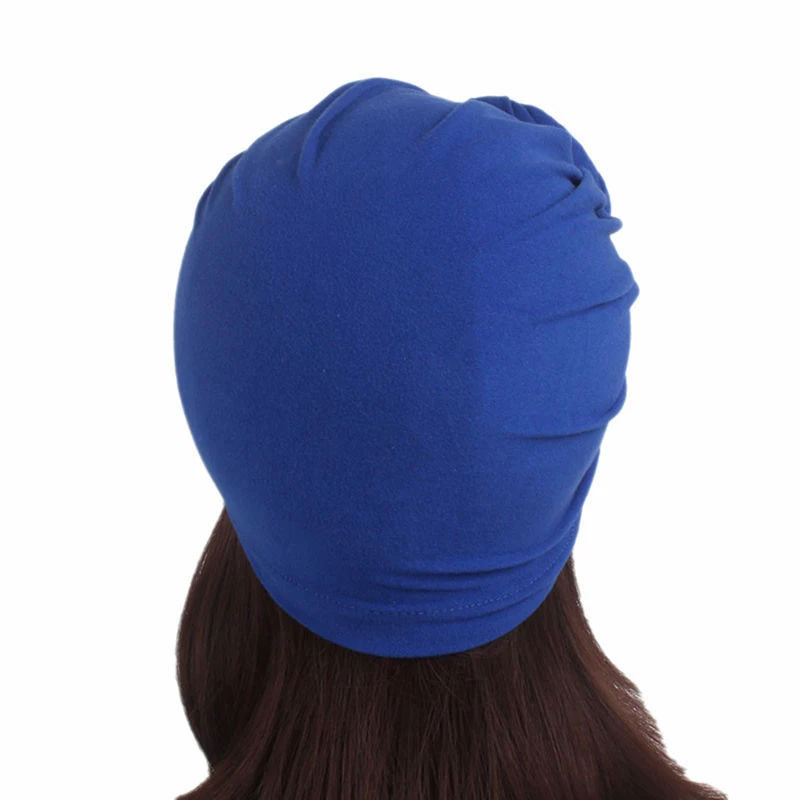 New Women Twist Knot Turban Hat Ladies Solid Color India Cap Fashion Headbands Female Hair Accessories
New Women Twist Knot Turban Hat Ladies Solid Color India Cap Fashion Headbands Female Hair Accessories