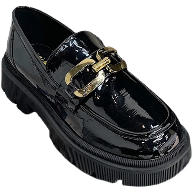 SpringandAutumnThick soledHighBritishStyleSmallLeatherShoesWomen's 2022New Patent Leather Metal Buckle Lefu One Foot Single Sho
SpringandAutumnThick soledHighBritishStyleSmallLeatherShoesWomen's 2022New Patent Leather Metal Buckle Lefu One Foot Single Sho
