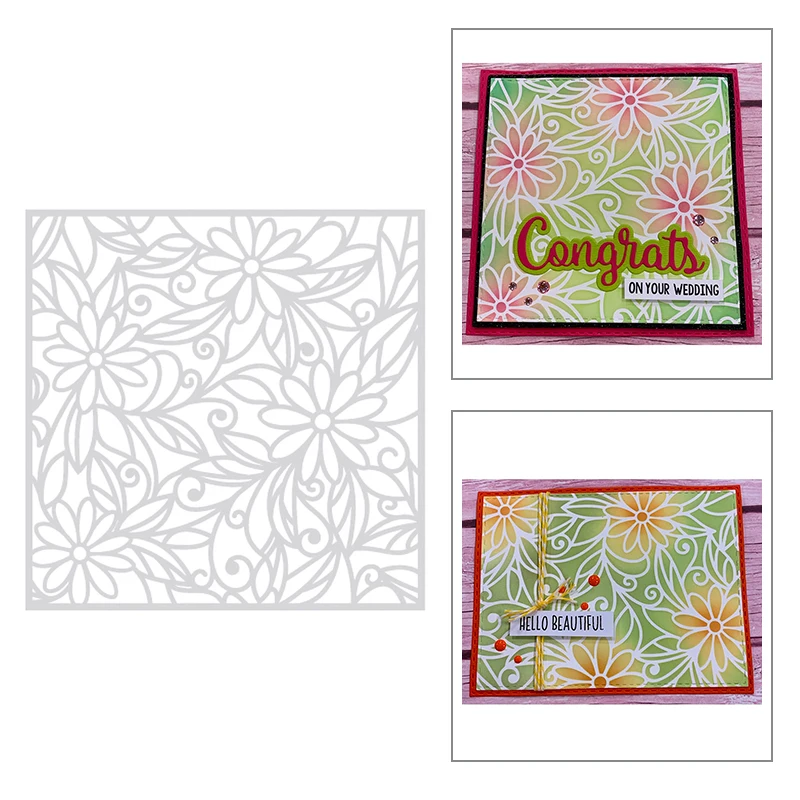 2020 New Square Background Metal Cutting Dies For DIY Embossing Chrysanthemum Decoration Greeting Card Paper Album Scrapbooking
2020 New Square Background Metal Cutting Dies For DIY Embossing Chrysanthemum Decoration Greeting Card Paper Album Scrapbooking