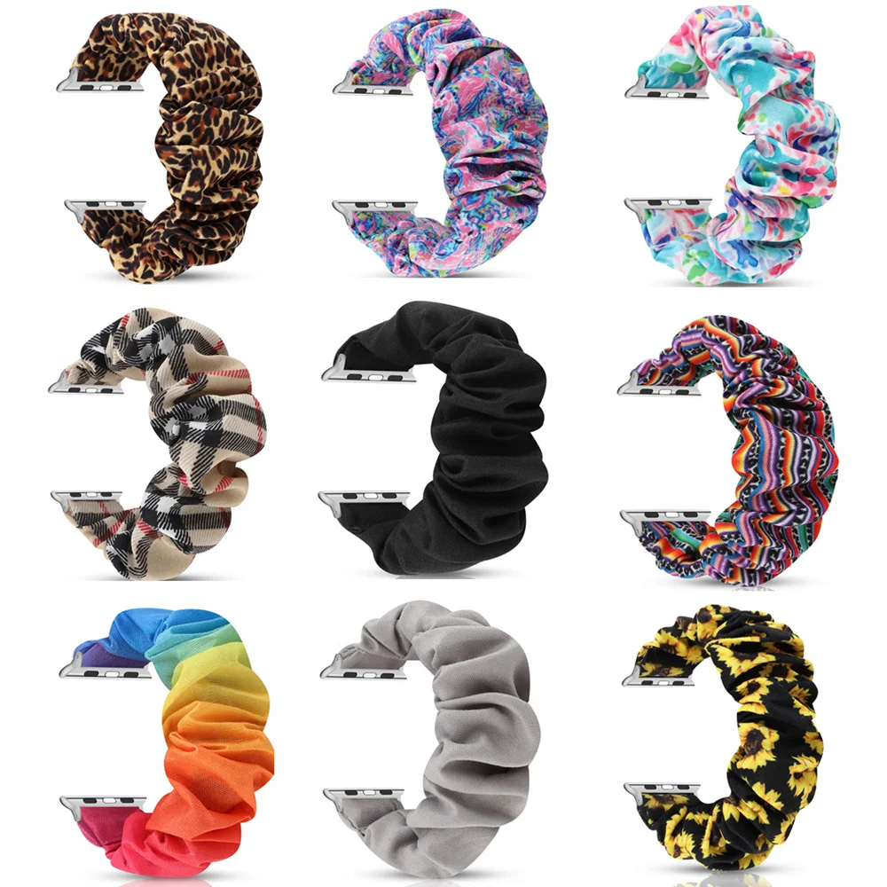 Scrunchie Strap for Apple watch band 44mm 40mm 45mm/41mm 38mm 42mm belt Solo Loop watchband bracelet iWatch series 5 4 3 se 6 7
Scrunchie Strap for Apple watch band 44mm 40mm 45mm/41mm 38mm 42mm belt Solo Loop watchband bracelet iWatch series 5 4 3 se 6 7