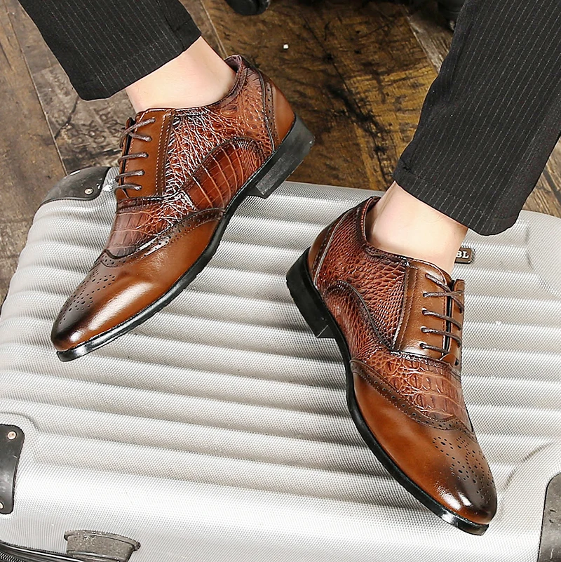 Genuine Leather Shoes Men's Shoes Classic Leather Formal For Men Sapato De Couro Masculino Scarpe Uomo Breathable
Genuine Leather Shoes Men's Shoes Classic Leather Formal For Men Sapato De Couro Masculino Scarpe Uomo Breathable