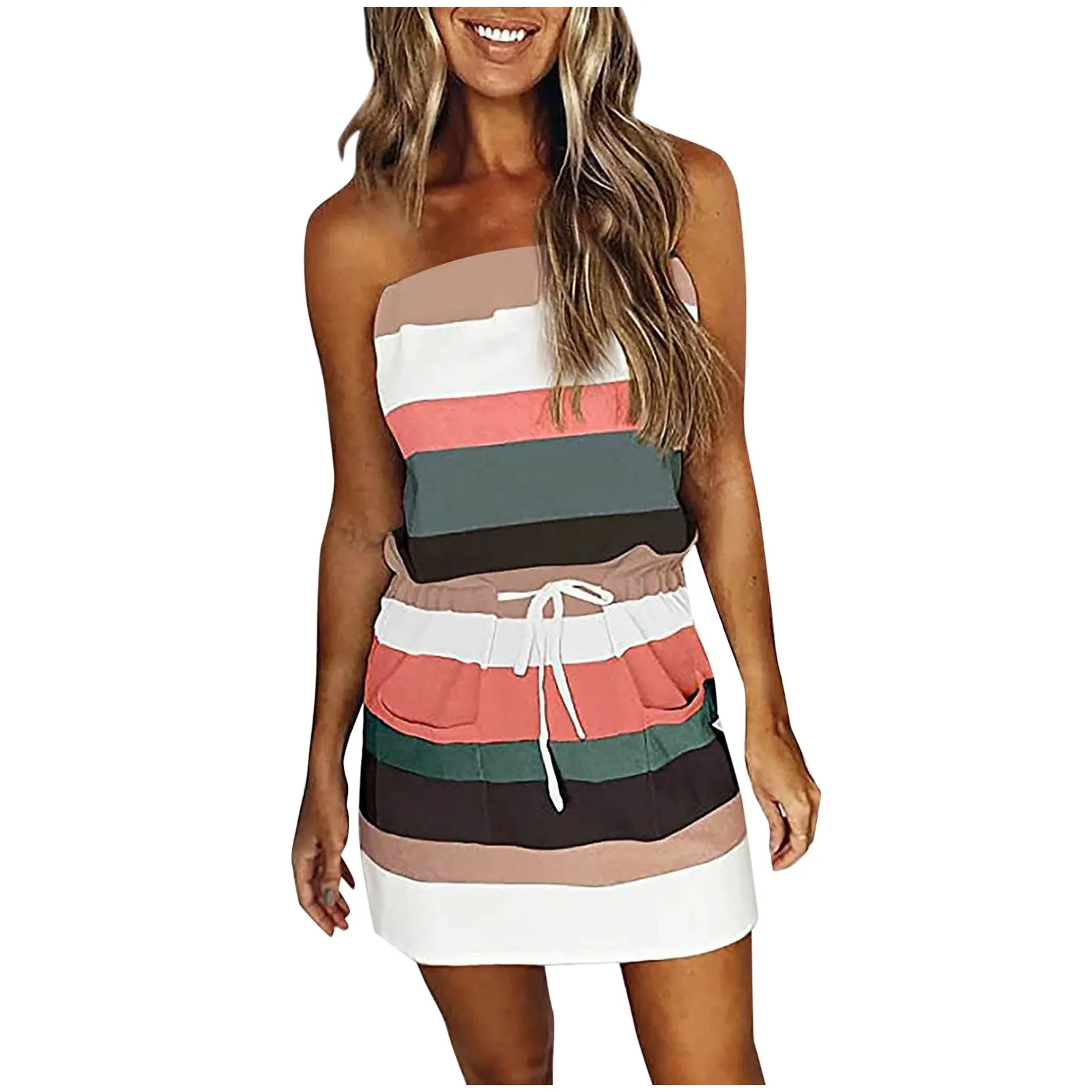 Women's Fashion Casual V-neck Sleeveless Strap Open Back Sexy Print Loose Dress Summer Beach Dress Sundresses 
Women's Fashion Casual V-neck Sleeveless Strap Open Back Sexy Print Loose Dress Summer Beach Dress Sundresses
