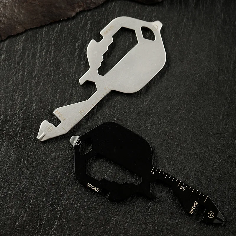 Stainless Steel 13-in-1 multi-function key finishing tool card outdoor portable multi-purpose bicycle spoke wrench household
Stainless Steel 13-in-1 multi-function key finishing tool card outdoor portable multi-purpose bicycle spoke wrench household