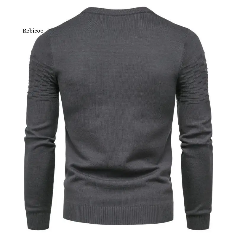 Spring and Autumn Men's New Casual Pure Color Thick Cotton Sweater Pullover High Elastic Fashion Slim Fit O-Neck Sweater Men
Spring and Autumn Men's New Casual Pure Color Thick Cotton Sweater Pullover High Elastic Fashion Slim Fit O-Neck Sweater Men