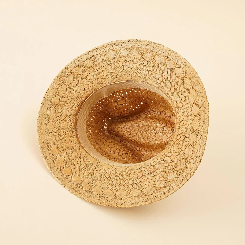 New Summer Women's Boater Beach Hat Wide Side Female Casual Panama Hat Lady Classic Flat Straw Sun Hat Women
New Summer Women's Boater Beach Hat Wide Side Female Casual Panama Hat Lady Classic Flat Straw Sun Hat Women