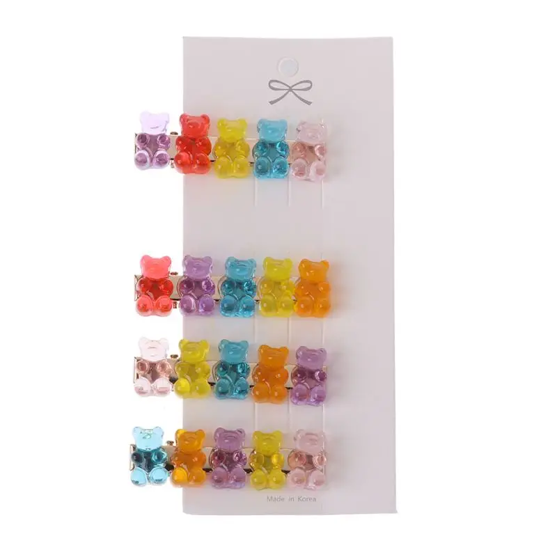 Mixed Cartoon Panda Bear Hair Clips Barrette Gummy Bear Candy Hairpin Kids Girls 264E
Mixed Cartoon Panda Bear Hair Clips Barrette Gummy Bear Candy Hairpin Kids Girls 264E