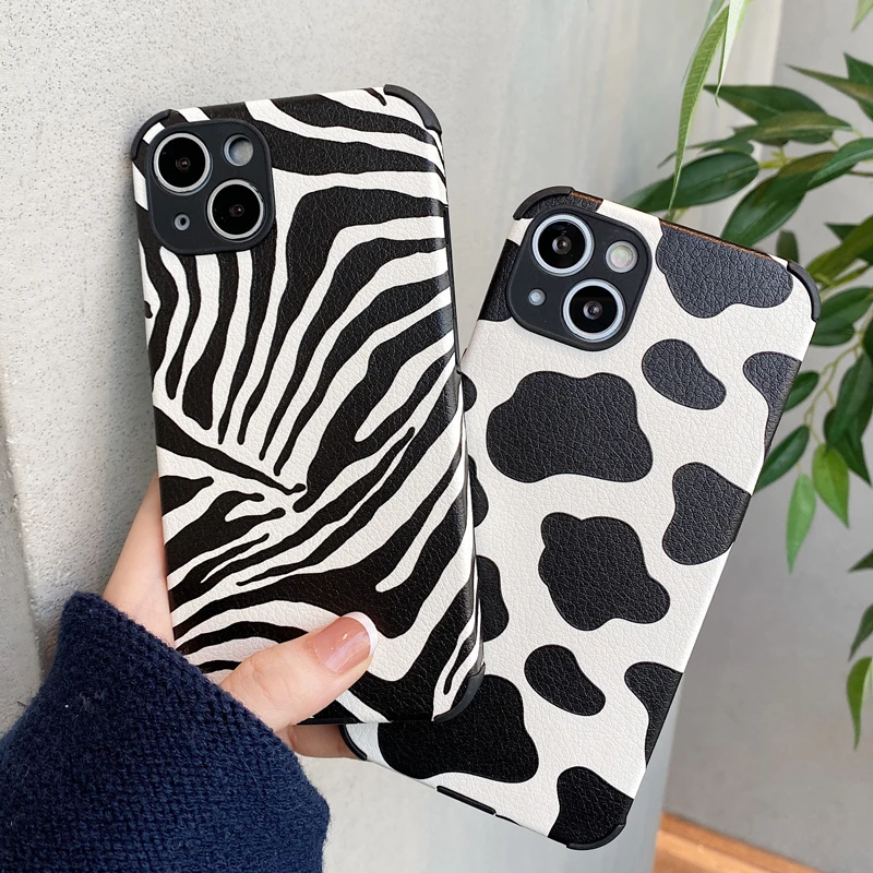 Cute Shockproof Silicone Phone Case For iPhone 13 12 Mini 11 Pro XS Max X XR SE 2020 7 8 Plus Soft TPU Zebra Cow Back Cover
Cute Shockproof Silicone Phone Case For iPhone 13 12 Mini 11 Pro XS Max X XR SE 2020 7 8 Plus Soft TPU Zebra Cow Back Cover