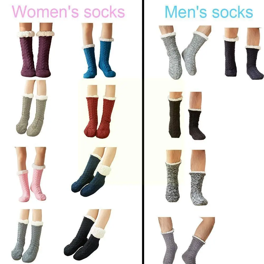 Winter Indoor Floor Sock Thick Warm Cotton Lined Fleece Socks Fluffy Carpet Non-Slip Thermal Sock For Men 2021 A9F0
Winter Indoor Floor Sock Thick Warm Cotton Lined Fleece Socks Fluffy Carpet Non-Slip Thermal Sock For Men 2021 A9F0