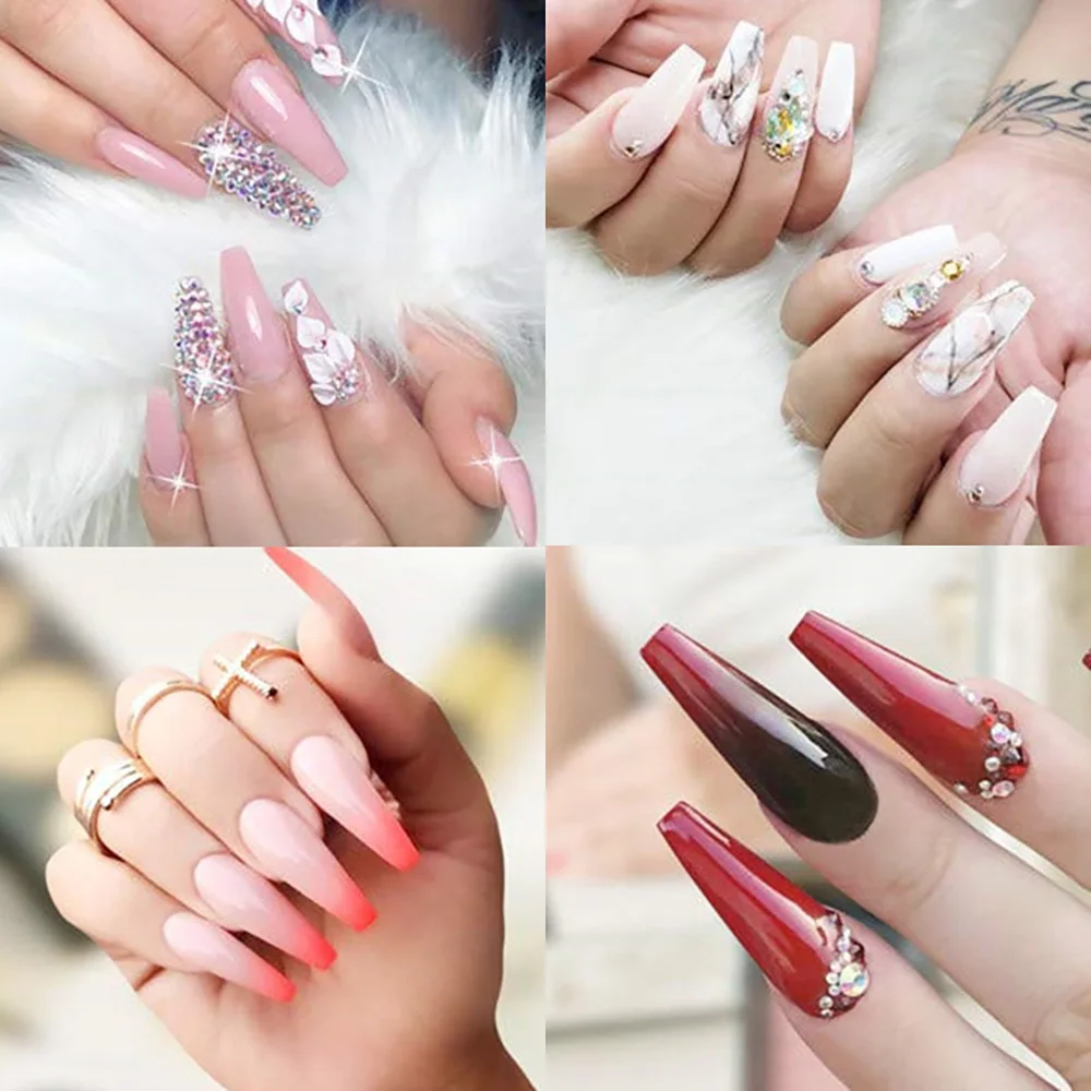 100Pcs/Lot White Clear Natural Full Cover Nails Extension Manicure Tools Long Ballerina Coffin Acrylic Nail Art Tool
100Pcs/Lot White Clear Natural Full Cover Nails Extension Manicure Tools Long Ballerina Coffin Acrylic Nail Art Tool