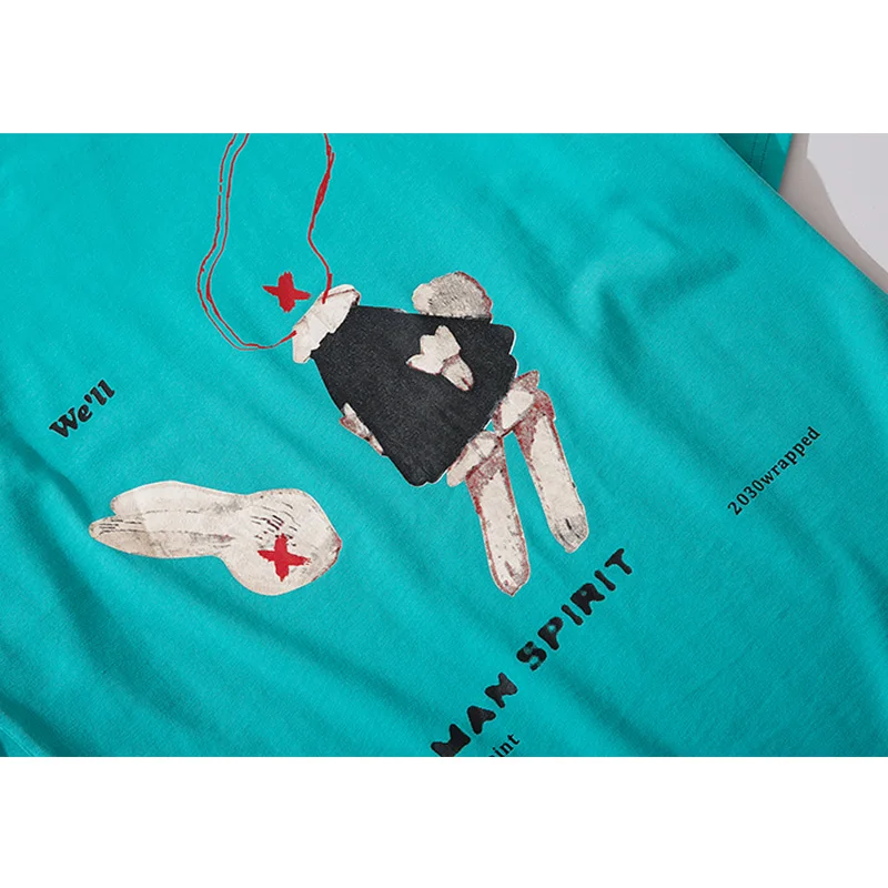 JING ZHE Short Sleeve T-Shirts Men Rabbit Horror Print Tops Tees Shirts Fashion Casual Cotton TshirtsHip Hop Harajuku Streetwear
JING ZHE Short Sleeve T-Shirts Men Rabbit Horror Print Tops Tees Shirts Fashion Casual Cotton TshirtsHip Hop Harajuku Streetwear