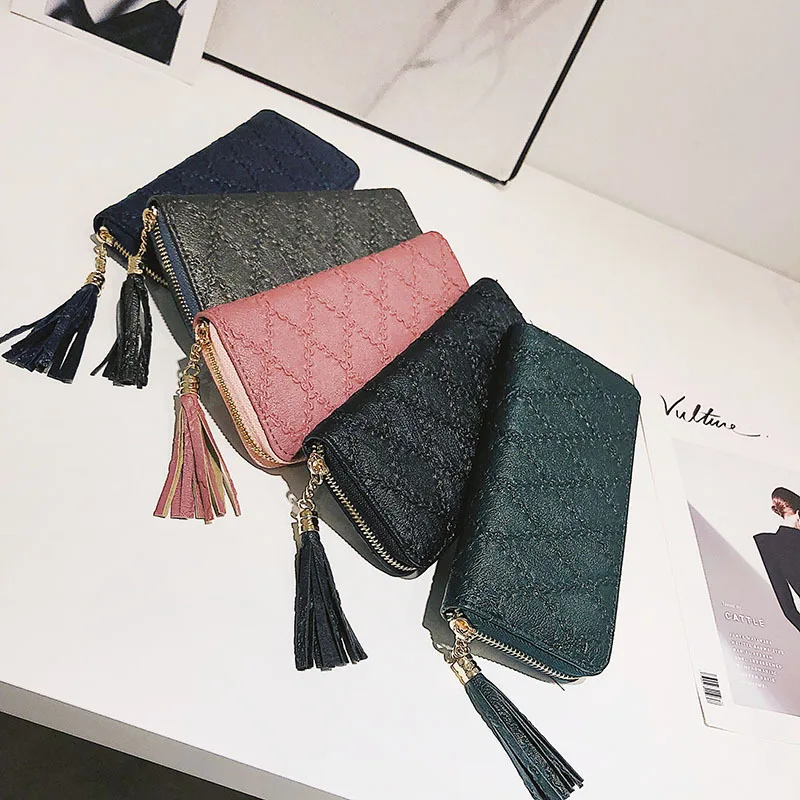 Women's Wallet Linggla Chain Clutch Multi-card Mobile Purse Women Card Holder Slim Luxury Designer Wallets Famous Brand 2018 | Багаж и