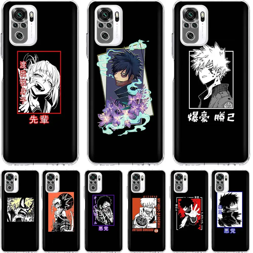 My Hero Academia Phone Case Funda For Xiaomi Redmi Note 10 Pro 9S 10S 9 8 Pro 8T 8A 9A 9C 7 7A 6 6A Soft Cover Coque
My Hero Academia Phone Case Funda For Xiaomi Redmi Note 10 Pro 9S 10S 9 8 Pro 8T 8A 9A 9C 7 7A 6 6A Soft Cover Coque