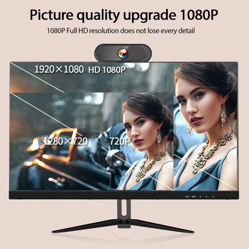 P5 1080P Video Recording Digital Webcam Camera with Microphone for PC Laptop
P5 1080P Video Recording Digital Webcam Camera with Microphone for PC Laptop