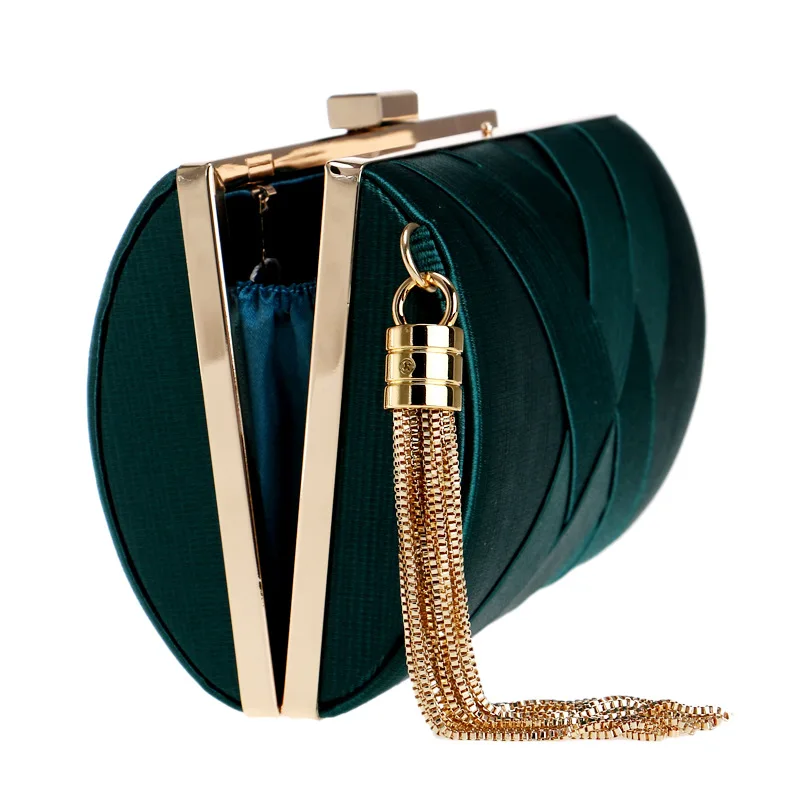 SHIYUN Women Handbags tassel ladies clutch purse Luxury shoulder Metal Chain Evening Bags for Wedding Party Gold Black Green
SHIYUN Women Handbags tassel ladies clutch purse Luxury shoulder Metal Chain Evening Bags for Wedding Party Gold Black Green