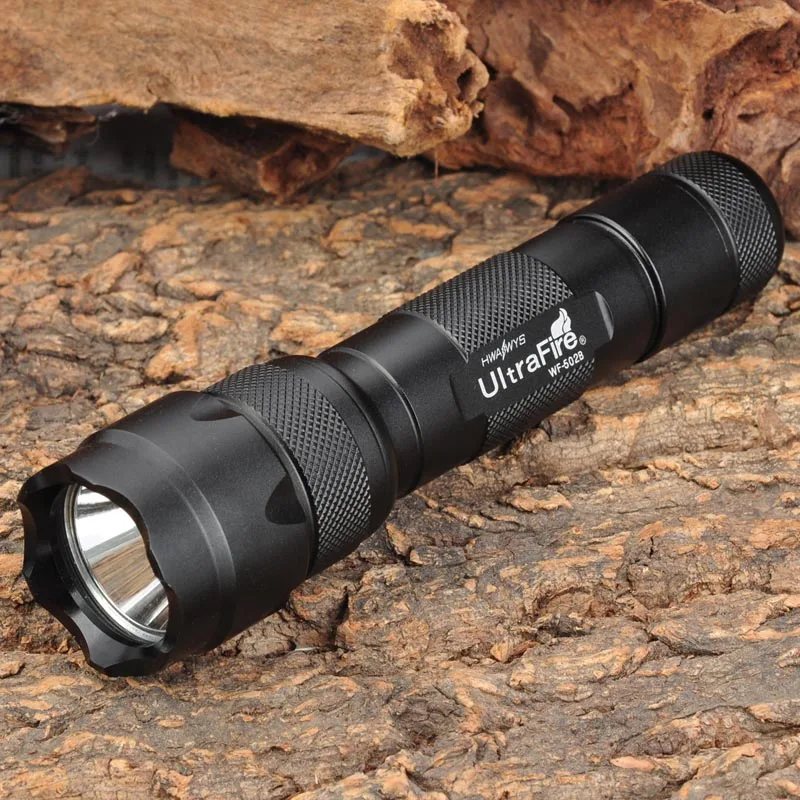 

502B CREE XML-T6 3 Mode LED Flashlight Portable Torch Lantern Hunting Camping 18650 Flashlight luz Flash