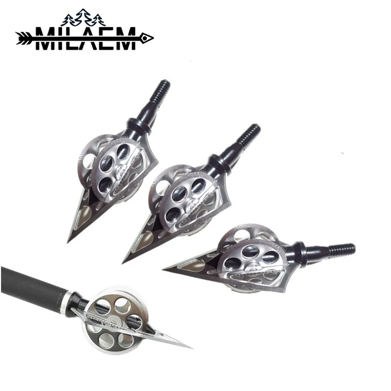 1/3/6Pcs Archery Broadheads 100 Grain Arrow Heads 2- Balde Arrow Point for Compound Bow Crossbow Arrow Tips Hunting Accessories
1/3/6Pcs Archery Broadheads 100 Grain Arrow Heads 2- Balde Arrow Point for Compound Bow Crossbow Arrow Tips Hunting Accessories