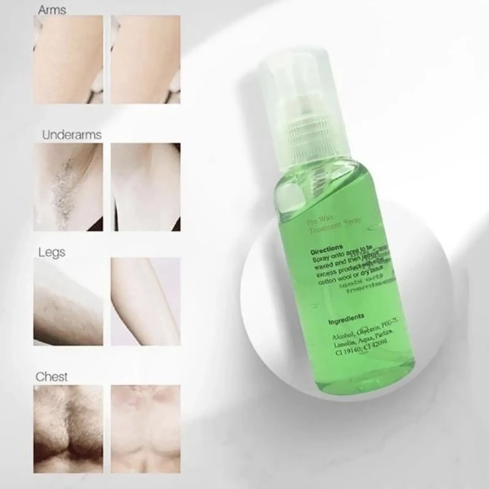 HAICAR Beauty Tools Depilation spray Natural Permanent Hair Removal Spray Powerful Long-Lasting effect Painless non-irritating
HAICAR Beauty Tools Depilation spray Natural Permanent Hair Removal Spray Powerful Long-Lasting effect Painless non-irritating