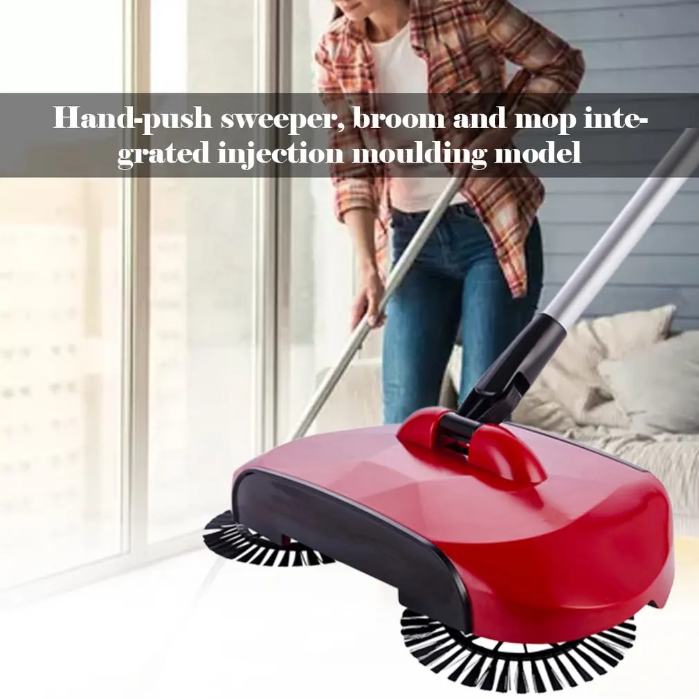 Cleaning Supplies Hand-Pushing Sweeper Uncharged One-Hand Operation Adjustable Rod Rubber Roller Design Sweeping Machine
Cleaning Supplies Hand-Pushing Sweeper Uncharged One-Hand Operation Adjustable Rod Rubber Roller Design Sweeping Machine