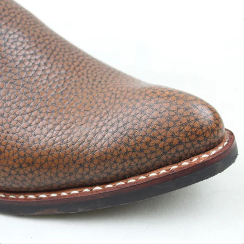 Limited Edition 100% Real Cow Genuine Leather Boots Men Brown Double Zip Work Ankle Boots Men Cowboy/Ridding Military Botas Men 
Limited Edition 100% Real Cow Genuine Leather Boots Men Brown Double Zip Work Ankle Boots Men Cowboy/Ridding Military Botas Men