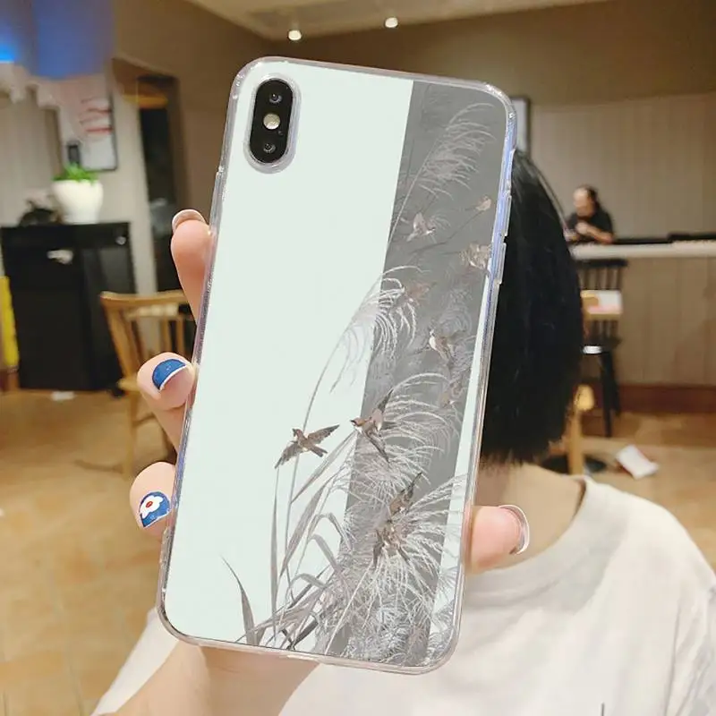 Chinese Flower pattern Phone Case Transparent for iPhone 6 7 8 11 12 s mini pro X XS XR MAX Plus
Chinese Flower pattern Phone Case Transparent for iPhone 6 7 8 11 12 s mini pro X XS XR MAX Plus