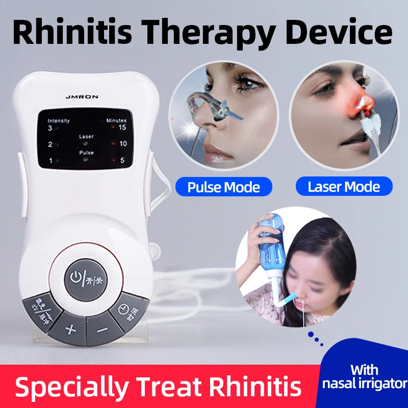 Rhinitis Sinusitis Cure Therapy Device Pulse Laser Duble-Mode Treatment Nosal Congestion Health Care Massage Machine
Rhinitis Sinusitis Cure Therapy Device Pulse Laser Duble-Mode Treatment Nosal Congestion Health Care Massage Machine