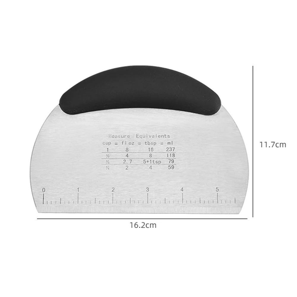 DIY Baking Supplies Shaving Cutter Scale Cutters Pizza Dough Scraper Bread Separator Flour Pastry Cake Tool Stainless Steel
DIY Baking Supplies Shaving Cutter Scale Cutters Pizza Dough Scraper Bread Separator Flour Pastry Cake Tool Stainless Steel