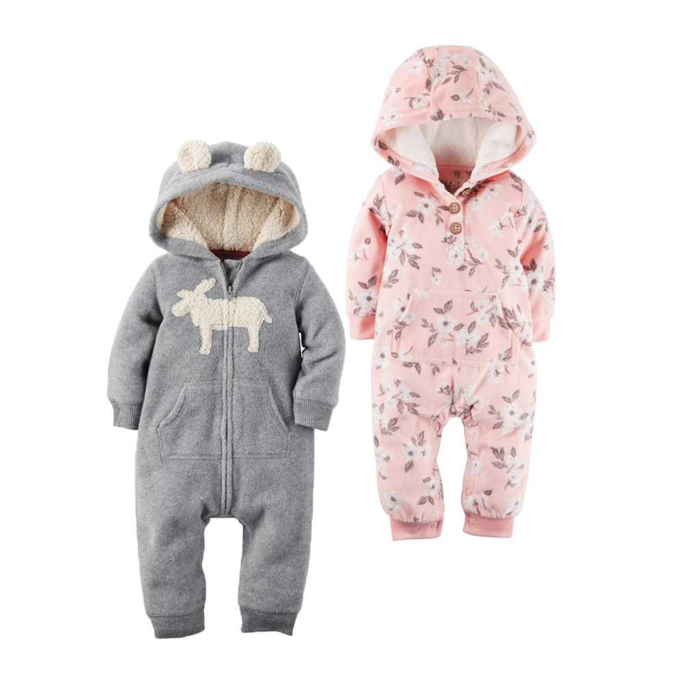 2020 New Bebes Clothes Newborn One Piece Fleece Hooded Jumpsuit Long Sleeved Spring Baby Girls Boys Body Suits Romper
2020 New Bebes Clothes Newborn One Piece Fleece Hooded Jumpsuit Long Sleeved Spring Baby Girls Boys Body Suits Romper