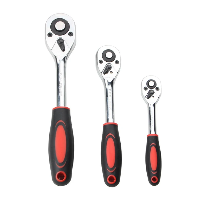 1/4" 3/8" 1/2" Torque Ratchet Wrench Socket 24 Teeth Quick Release Spanner Socket Drive Hand Tool Wrench Repair Tools
1/4" 3/8" 1/2" Torque Ratchet Wrench Socket 24 Teeth Quick Release Spanner Socket Drive Hand Tool Wrench Repair Tools