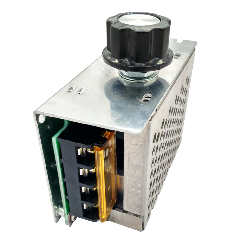 4000W 220V AC SCR Voltage Regulator Dimmer Electric Motor Speed Temperature Controller for Water Heater Small Motors New
4000W 220V AC SCR Voltage Regulator Dimmer Electric Motor Speed Temperature Controller for Water Heater Small Motors New