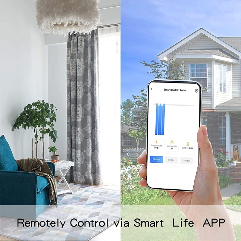 Tuya Smart Life WIFI Curtain Switch Smart Home Google-Home Alexa Phone Voice Control Intelligent Bluetooth-compatible
Tuya Smart Life WIFI Curtain Switch Smart Home Google-Home Alexa Phone Voice Control Intelligent Bluetooth-compatible