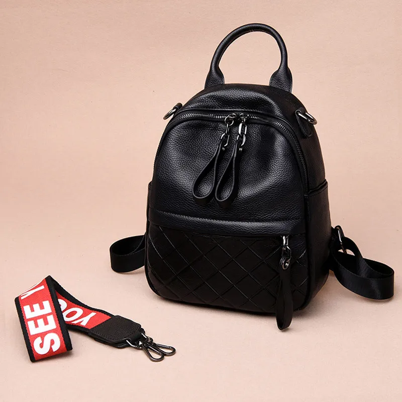 Leather small fragrance wind diamond shoulder bag girl 2021 new head layer cowhide women's bag casual backpack tide
Leather small fragrance wind diamond shoulder bag girl 2021 new head layer cowhide women's bag casual backpack tide