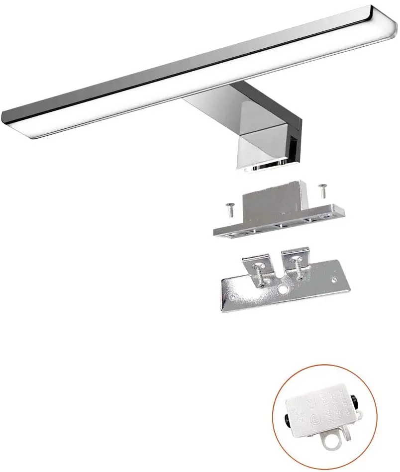 

CE RoHs approved modern LED mirror lighting solution for bathroom light IP44 LED luminaire protected wall lamp mounted above wal