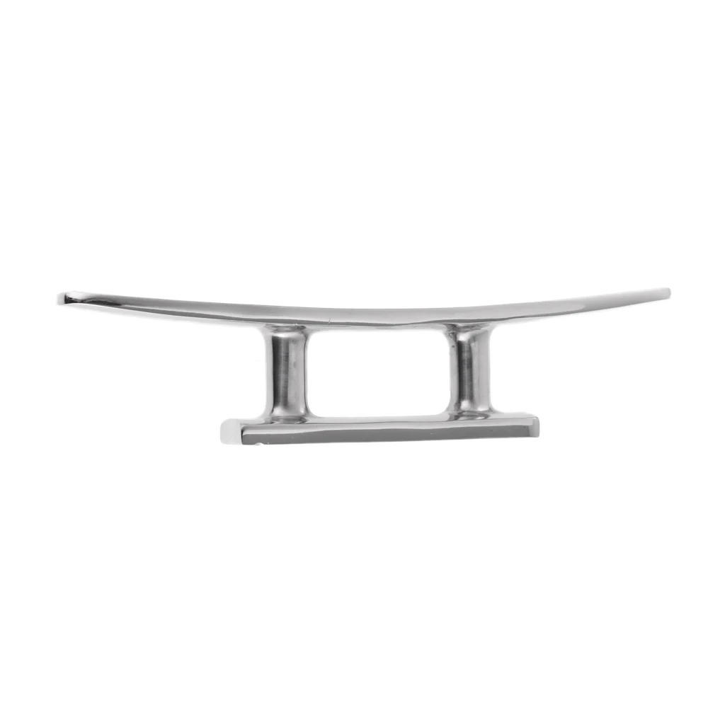 Boat Cleat 6" Flat Top 316 Stainless Steel Marine Boat Hardware